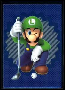 LUIGI 2022 Panini Nintendo Super Blue Foil #182 - Picture 1 of 2