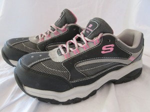 zapatos skechers con punta de acero