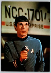 Postkarte Spock Star Trek TOS 1991 Leonard Nimoy Science Fiction TV - Bild 1 von 2