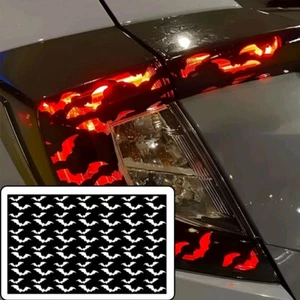1Pc Car Rear Tail Light Cover Black Waterproof Sticker Tail-lamp Decal Decor DIY - Bild 1 von 9