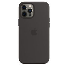 Apple Silicone Case with MagSafe for iPhone 12 Pro Max - Black