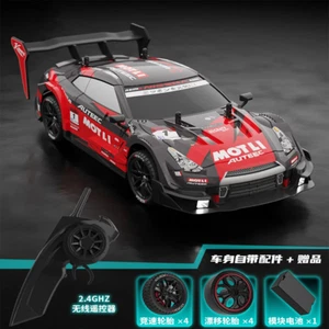 RC Car GTR 2.4G Drift Racing Car 4WD Off-Road Radio Remote Control Vehicle Elect - Picture 1 of 27