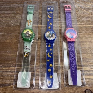Lot Of 3 Disney Watches Jungle Book, Hunchback & Sleeping Beauty - Picture 1 of 5