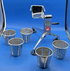 Health Craft Küchenmaschine manueller Lebensmittelschneider Salatzerkleinerer mit 5 Zapfen - Bild 1 von 20