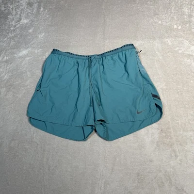 Pantalones Cortos Nike Para Hombres Exta Grandes Azul Seco ADV Run Division Calzoncillo Forrado Correr Gimnasio Foto 1 de 4