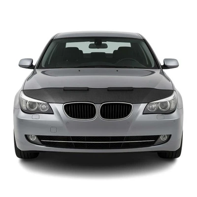 Car Bonnet Mask Hood Bra for BMW 5 Series E60 E61 2004-2010 Half Carbon - Image 1 of 4
