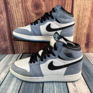 Nike Air Jordan 1 Retro UNC University blau weiß 575441-134 Jugend Schuhe Größe 7Y - Bild 1 von 9