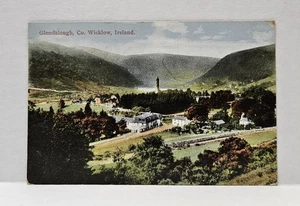 Glendalough, County Wicklow, Irland verschickt alte Postkarte Luftaufnahme - Bild 1 von 3