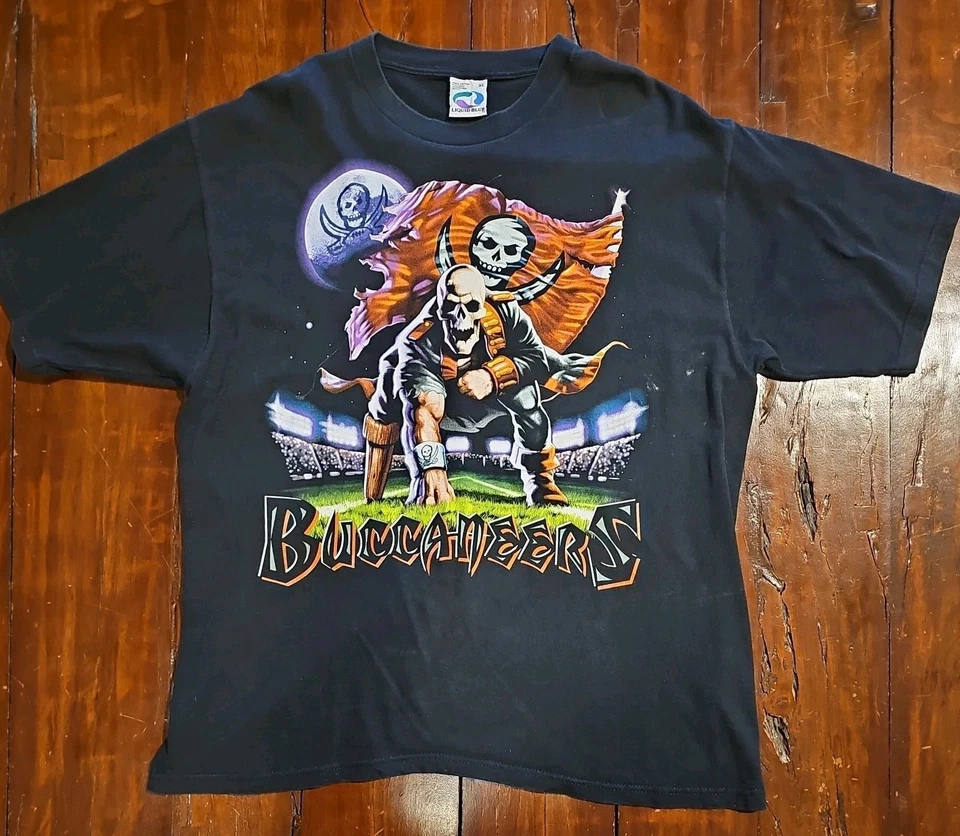Vintage Tampa Bay Buccaneers NFL Reprint Unisex Shirt AN57371 - Image 1 of 1