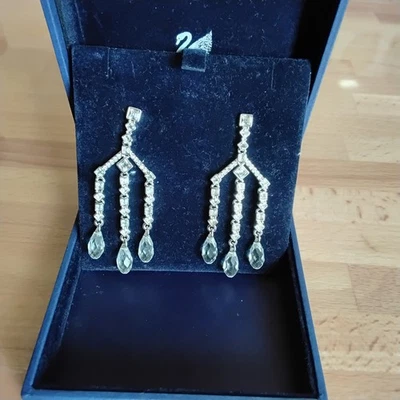 Swarovskl Ohrhänger neu und OVP 1039092 CRY/RHS - Bild 1 von 3