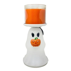 ¡NUEVO! Nuevo en caja Bath and Body Works Light-up Ghost Pedestal ¡Candelabro de 3 mechas! - Imagen 1 de 2