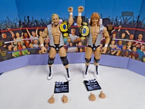 WWE Atemberaubende Steve Austin 81 Brian Pillman 115 Elite Figuren Hollywood Blondinen - Bild 1 von 9