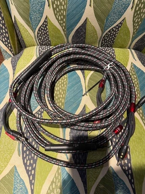 AudioQuest CV-8 Speaker Cables 14ft Pair w/ 36V DBS – Banana - Image 1 of 4