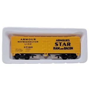 HO Scale Industrial Rail Armour Star Ham & Bacon Reefer Car NIB 1:87 - Picture 1 of 5