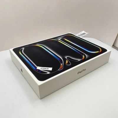 Apple iPad Pro 13" 1TB - M4, 2024 - Preto espacial (desbloqueado) A2926 - NOVO E LACRADO - Imagem 1 de 2