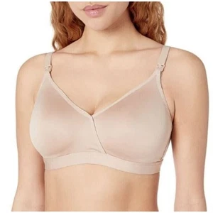Sujetador Playtex para mujer de espuma moldeadora de enfermería sin aros Café Au Lait US4958 XSmall $34 - Imagen 1 de 3