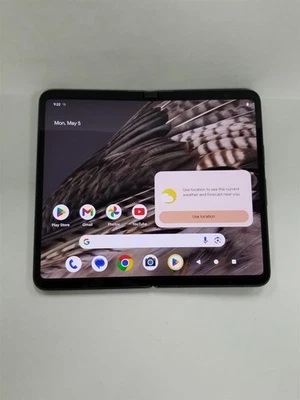 Google Pixel Fold 256GB Black G9FPL (Spectrum) Fully Functional DF4415 - Image 1 of 4