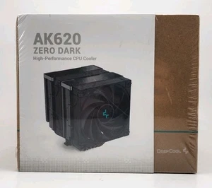DeepCool AK620 ZERO DARK High-Performance CPU Cooler - Dual 120mm - Dual Tower - Afbeelding 1 van 5