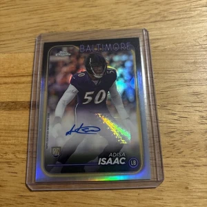 2024 Topps Chrome Adisa Issac Refractor Autograph  - Bild 1 von 2