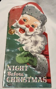 Night Before Christmas Florence Winship 1958 Santa Book Whitman - Bild 1 von 22