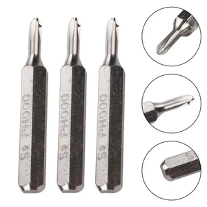 Screwdriver Bits For Power Tools Magnetic Bits Sandblasted/Chrome Silver - Picture 1 of 7
