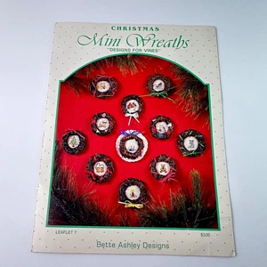 Christmas Mini Wreaths "Designs for Vines" Leaflet 7 - Bild 1 von 2