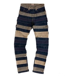 KAPITAL COUNTRY Denim Burning Men Border Patchwork Hose - Bild 1 von 7