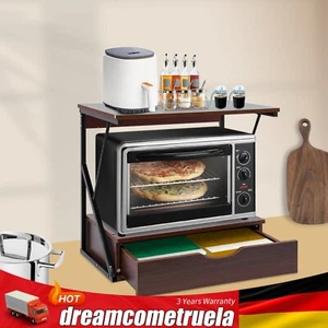 Mikrowellenhalter Halterung Küchenregal Mikrowellenständer Mikrowellenhalterung - Bild 1 von 10