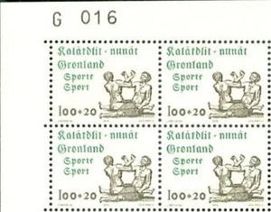Greenland #Mi97 MNH Block 1976 Sports Arm Wrestling Slania G-016 [B7] - Picture 1 of 1