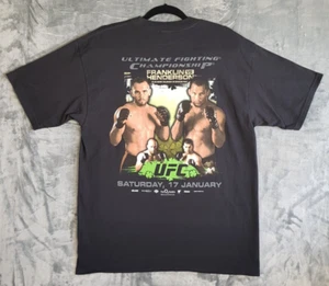 Mens UFC 93 T Shirt Size Large Franklin Vs Henderson - Dublin 2009 New Old Stock - Picture 1 of 9