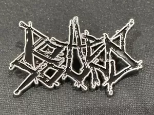 Rotten Sound logo pin badge Napalm Death Carcass Nasum Mortician - Picture 1 of 1
