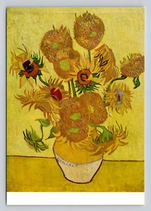 Postal Girasoles Arles 1888 por Vincent van Gogh - Imagen 1 de 2