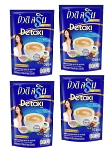 4 x Beauti Srin Plus Detoxi Kaffee Detox Ballaststoffe Diät Gewichtskontrolle 40 Beutel - Bild 1 von 11