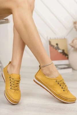 Genuine Leather Women's Shoes,Women's Ballerinas,Unisex Leather Shoes,Gift Shoes - Image 1 of 4