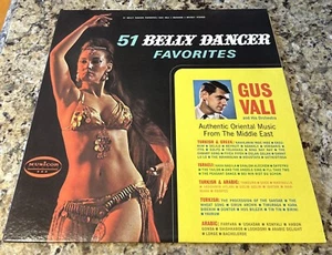 GUS VALI & HIS ORCHESTRA - 51 Belly Dancer Favorites LP 1963 MS 3021 MUSICOR - Picture 1 of 4