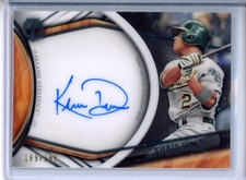 2018 Topps Tribute Khris Davis TA-KDA Auto Autograph 189/199 A's Brewers