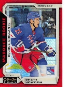 2018-19 O-Pee-Chee Platinum Red Prism #185 Brett Howden/199 - Imagen 1 de 2