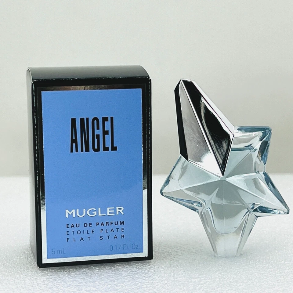 MUGLER ANGEL EAU DE PARFUM FLAT STAR tamaño mini 5 ml 0,17 fl oz (NUEVO EN CAJA) Foto 1 de 4