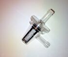 Fit KAWASAKI Motorcycle ATV 1/4 Clear Right Angle Inline Gas Fuel Filter 6mm 7mm