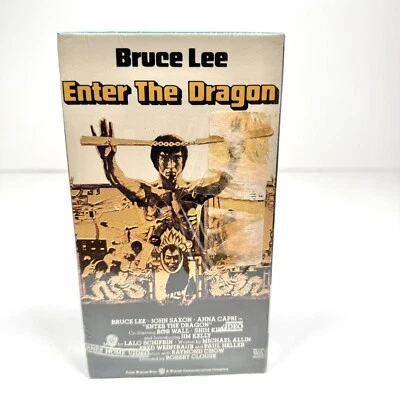 Enter the Dragon Bruce Lee SEALED VHS Tape - New - 1991 Warner Home Video Foto 1 de 4
