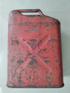 Antique Army 5 Gallon Military Gas Can Made In Korea 1951 Jeep WRANGLER MUST - Picture 1 of 13