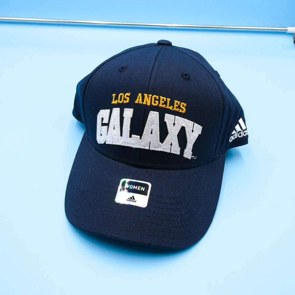 Gorra LA Galaxy para mujer Adidas azul Snapback talla única MLS fútbol Los Ángeles nueva Foto 1 de 4
