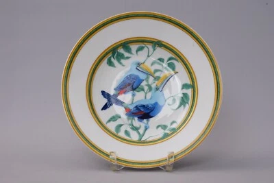 Hermes Paris Toucans Teller tief / Suppenteller ⌀ 23cm SEHR GUT - Bild 1 von 4
