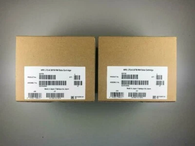 Cartucho de cinta HPE LTO - 8 (PAQUETE DE 10) #Q2078A 30 TB almacenamiento de respaldo - nuevo Foto 1 de 4