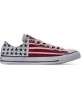Men Converse Chuck Taylor Stars and Stripes Shoes Size 11 Red White Blue 167838F