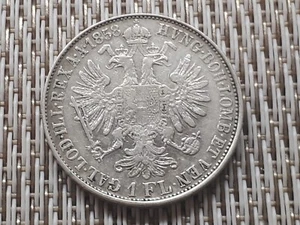 Gulden 1858 M Franz Josef - Silber Mailand W/23/1829 - Picture 1 of 2