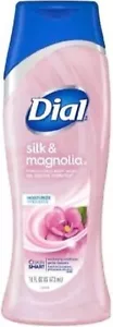 Dial Feuchtigkeitsspendendes Duschgel - Seide & Magnolie - 16 flüssige Unzen (473 ml): KOSTENLOSER VERSAND - Bild 1 von 7