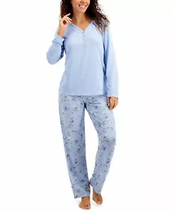 Charter Club Damen Pyjama Set aus weichem Strick XS - Bild 1 von 1