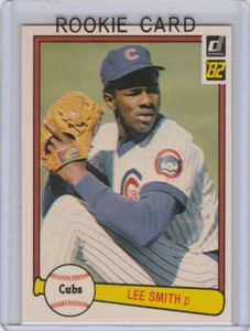 Lee Smith 1982 Donruss VINTAGE BASEBALL ROOKIE CARD Chicago Cubs Baseball RC - Bild 1 von 2