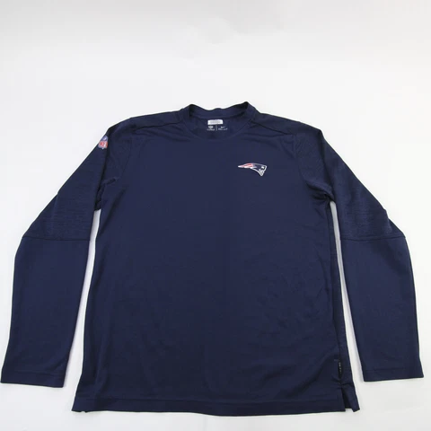 New England Patriots Nike NFL On Field Apparel Dri-Fit Long Sleeve Shirt Men's Cover